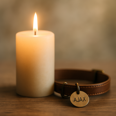 Lighting a Memorial Candle